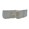 White infant shoulder immobilizer with adjustable Velcro straps, made in the USA, best orthopedic braces by RCAI for B2B.