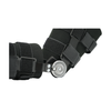 Adjustable black RCAI arm brace with durable straps and metal hinge, made in the USA, best orthopedic braces for B2B.