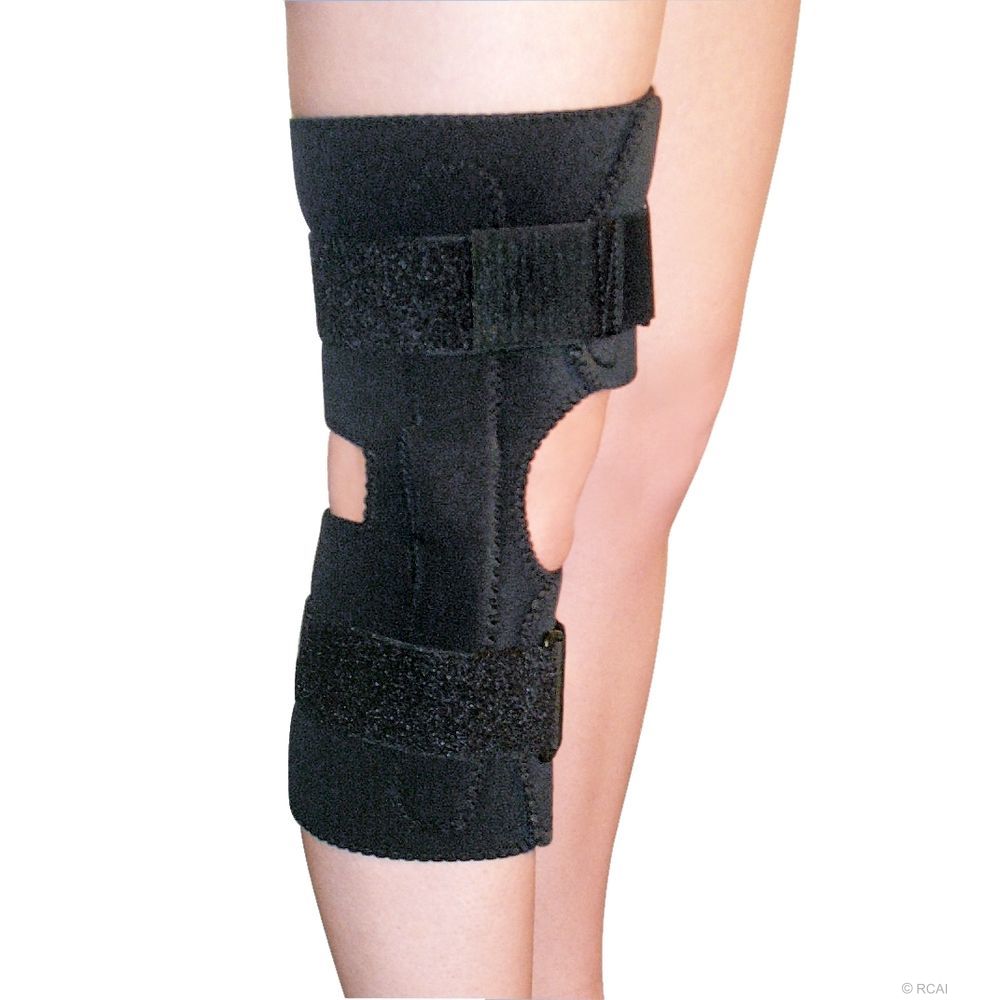 Hinged Knee Brace,Post Op Knee Brace Knee Support Adjustable ROM