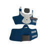 Blue and gray MPO 2000 Accessory Kit orthopedic brace with adjustable straps, made in the USA, RCAI, B2B orthopedics.