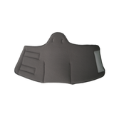Gray contoured orthopedic brace with adjustable straps, made in the USA by RCAI, suitable for B2B orthopedics wholesale, one .