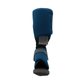 Blue orthopedic foot drop splint with padded calf and foot straps, sturdy sole, RCAI logo, made in the USA, best orthopedic.