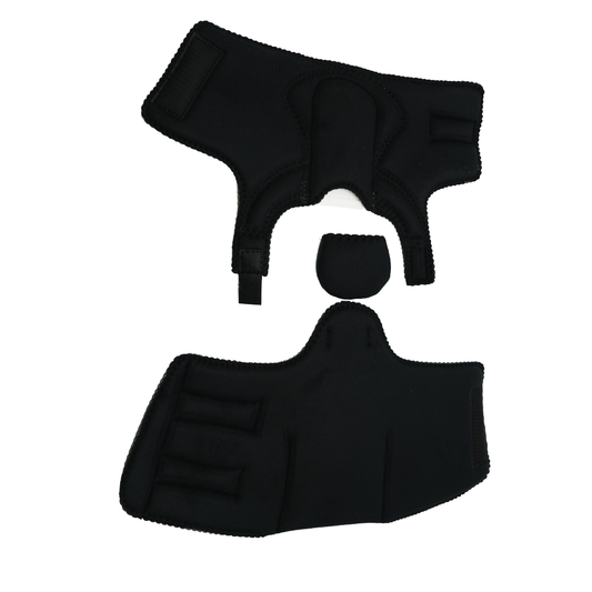 Black MPO 2000 Active Accessory Kit with adjustable straps and padded sections, made in the USA, best orthopedic braces from .