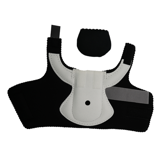 Black and white MPO 2000 Active Accessory Kit orthopedic brace with adjustable straps, made in the USA, designed for b2b.
