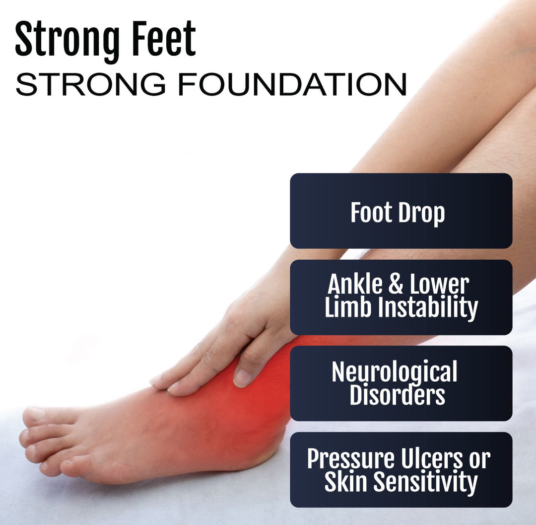 RCAI Ankle Foot Orthosis (AFO) - Corrxit with Ambulatory Attachment