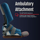 Blue MPO2000 ambulatory attachment with gray straps and padded footplate, made in the USA, best orthopedic braces by RCAI,.