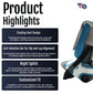 Dorsi-Flexion Multi Podus product highlights listing floating heel design, anti-rotation bar, night splint function, and.