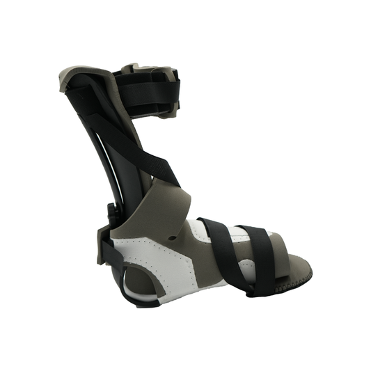 Black and gray MPO Burn Unit orthopedic brace with adjustable straps, made in the USA, best orthopedic braces by RCAI for.