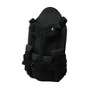 Black Short Front TLSO orthopedic brace with adjustable straps and padding, made in the USA, RCAI, top choice in B2B.