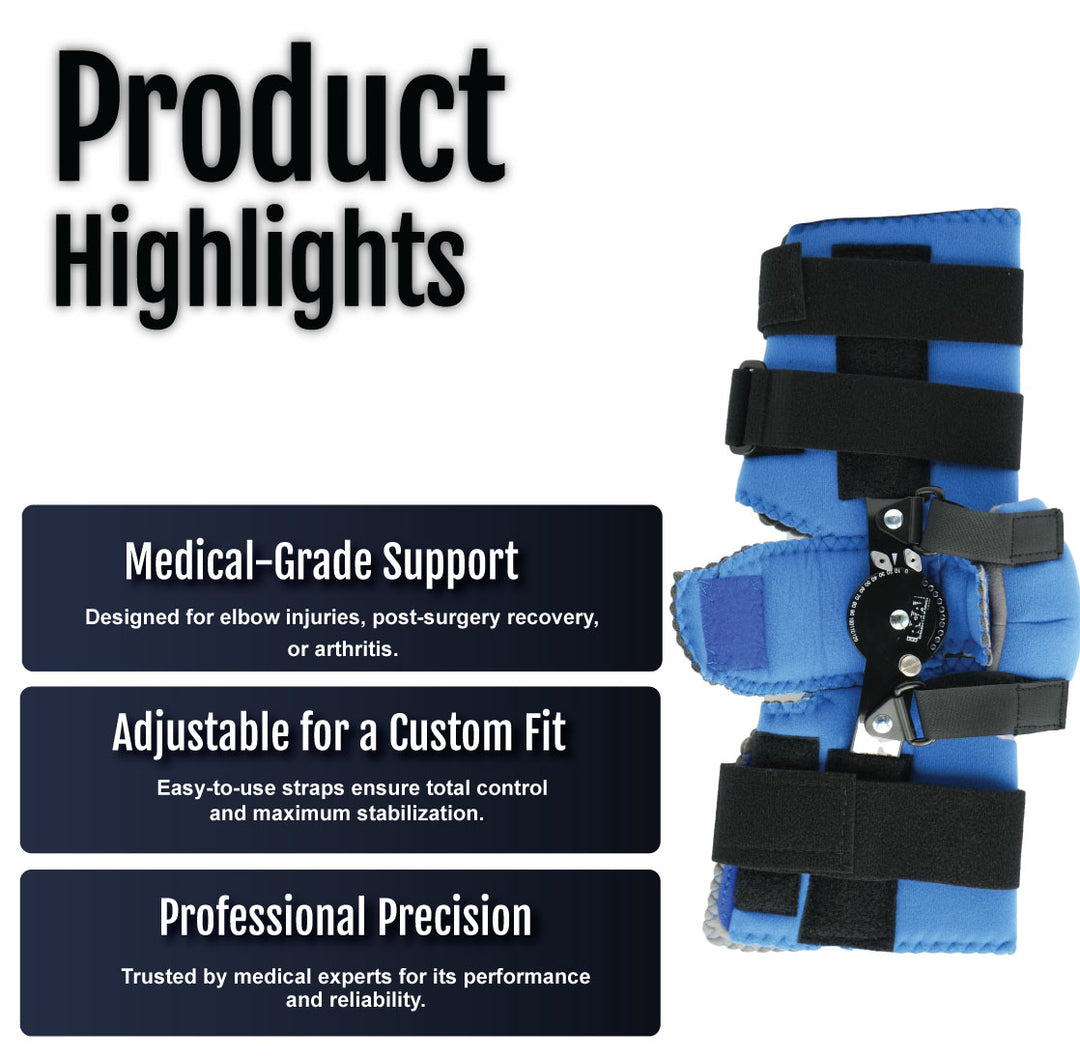 Flex Cuff Elbow Orthosis – Lightweight, Adjustable Recovery Support