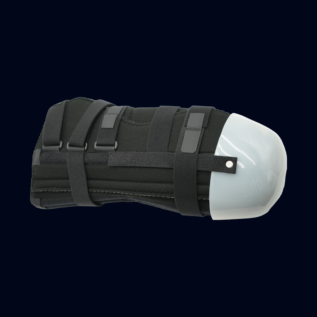 Below Knee Amputee Rigid Dressing Protector Tri-Panel - Restorative Care of America, Inc.