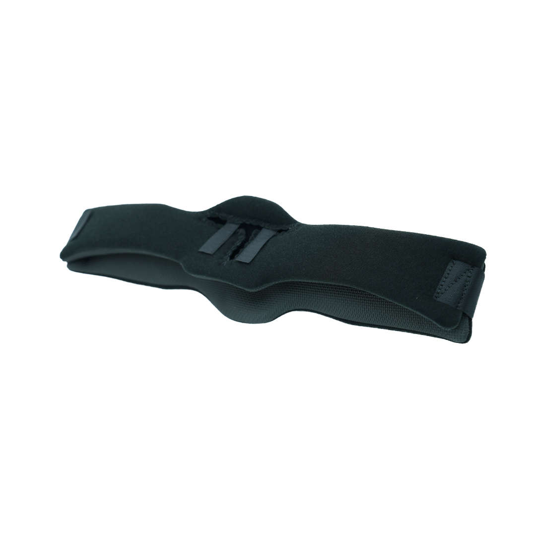 Black padded abduction bar accessory with adjustable hook-and-loop straps, made in the USA, RCAI, best orthopedic braces for .