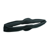 Black curved abduction bar accessory with contoured padding and hook-and-loop strap, made in the USA, RCAI, B2B orthopedics.