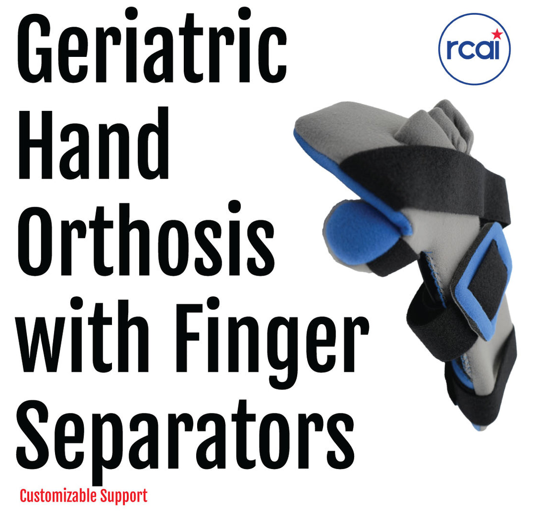 RCAI Geriatric Hand Orthosis with Finger Separators