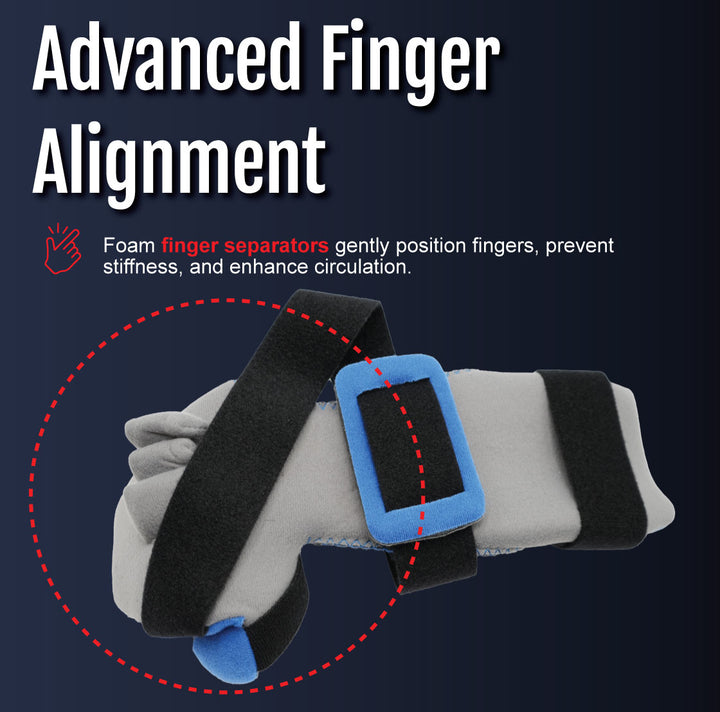 RCAI Geriatric Hand Orthosis with Finger Separators