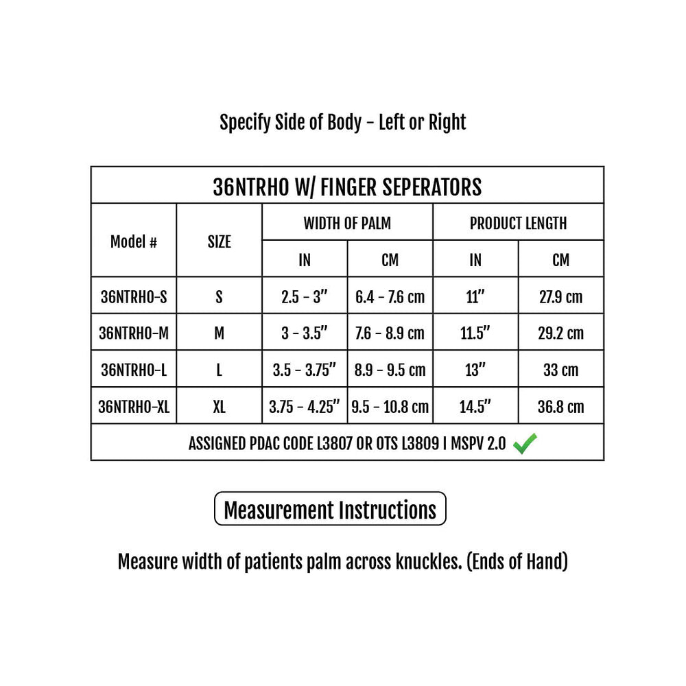Sizing Chart