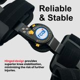 RCAI Post-Operative ROM Knee Brace – Adjustable Support for Recovery