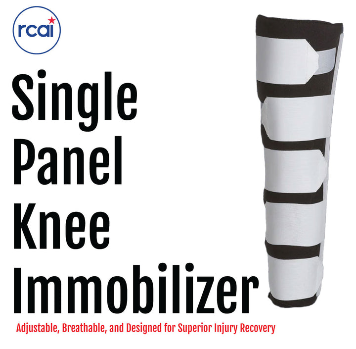 RCAI Single Panel Knee Immobilizer | Comfortable Post-Surgery Support