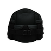 Black RCAI LSO Short Front orthopedic brace with padded contour, adjustable straps, and dual buckle closure, made in the.