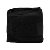 Black Control Fit LSO orthopedic brace with adjustable Velcro straps, made in the USA, designed for RCAl and B2B orthopedics .
