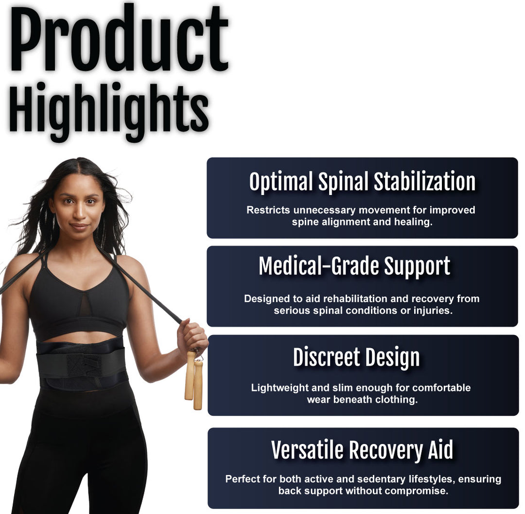 RCAI Basic Lumbar Sacral Orthosis - Superior Back Support & Comfort