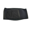 Black RCAI Basic Lumbar Sacral Orthosis with adjustable Velcro straps, made in the USA, best orthopedic braces for superior.