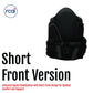 Black short front TLSO brace with adjustable straps and padded support, made in the USA by RCAI, best orthopedic braces for.