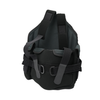 Black and gray RCAI TLSO back brace with adjustable straps and hook-and-loop fasteners, made in the USA, premium B2B.