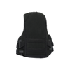 Black Thoracic Lumbar Support Brace with side panels, adjustable straps, sturdy fabric, made in the USA, best orthopedic.