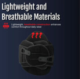 Black Universal LSO back brace with adjustable straps, breathable lightweight design, made in the USA, best orthopedic.