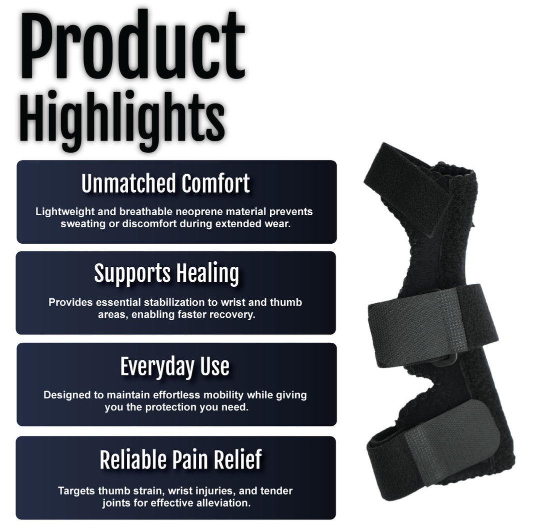 Universal Wrist Thumb Support - Pain Relief & Recovery | RCAI