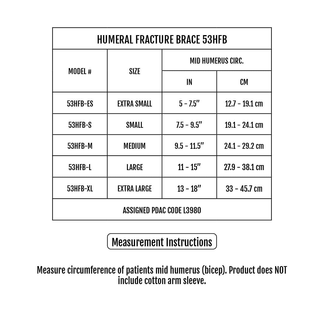 Sizing Chart