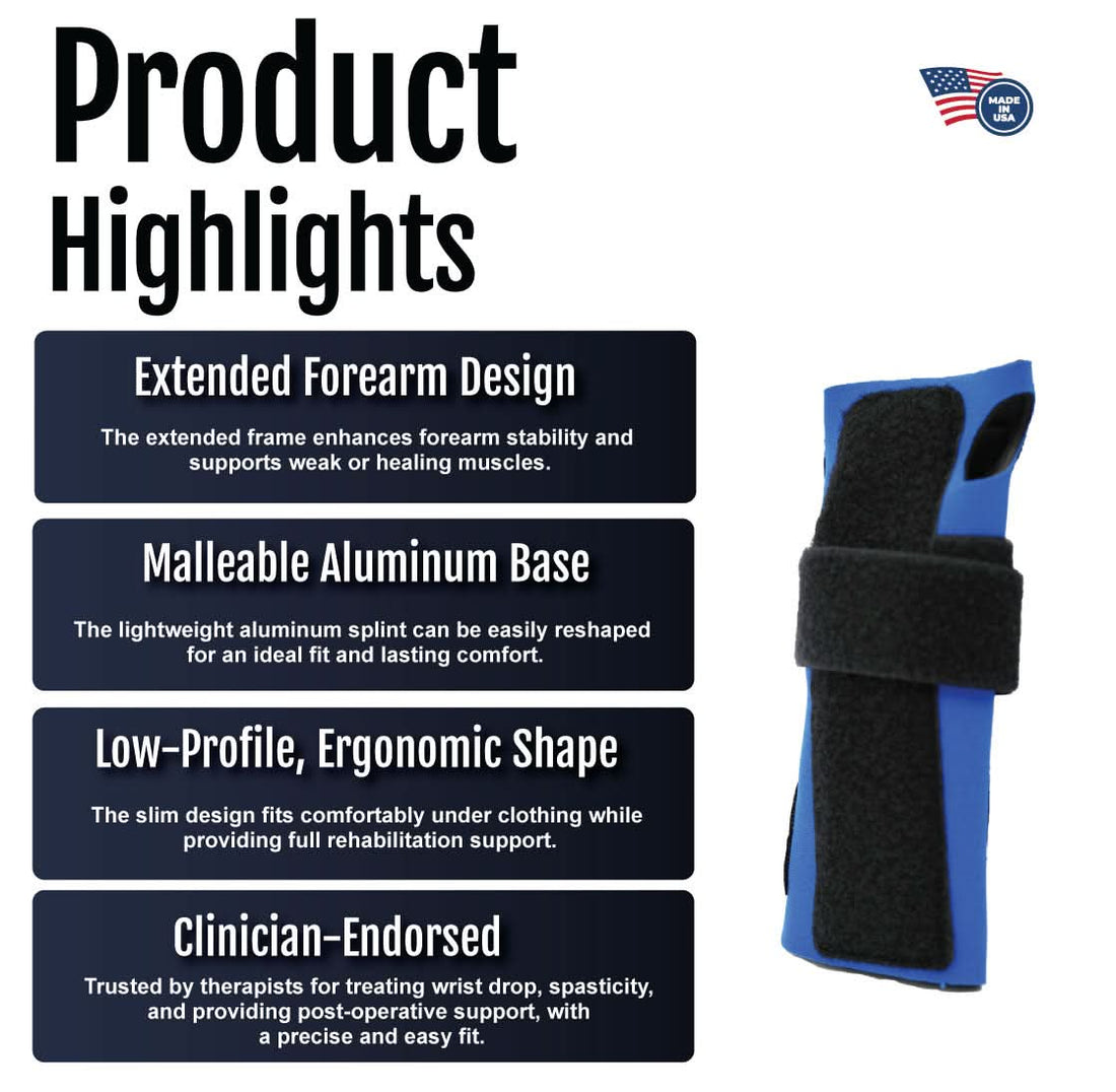 Best Wrist Extension Splint for Recovery | RCAI Extended Length Model ...