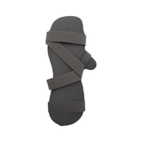 Gray finger extension orthosis accessory with adjustable straps, made in the USA, RCAI, B2B Orthopedics wholesale, best.