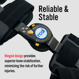 RCAI Post-Operative ROM Knee Brace – Adjustable Support for Recovery