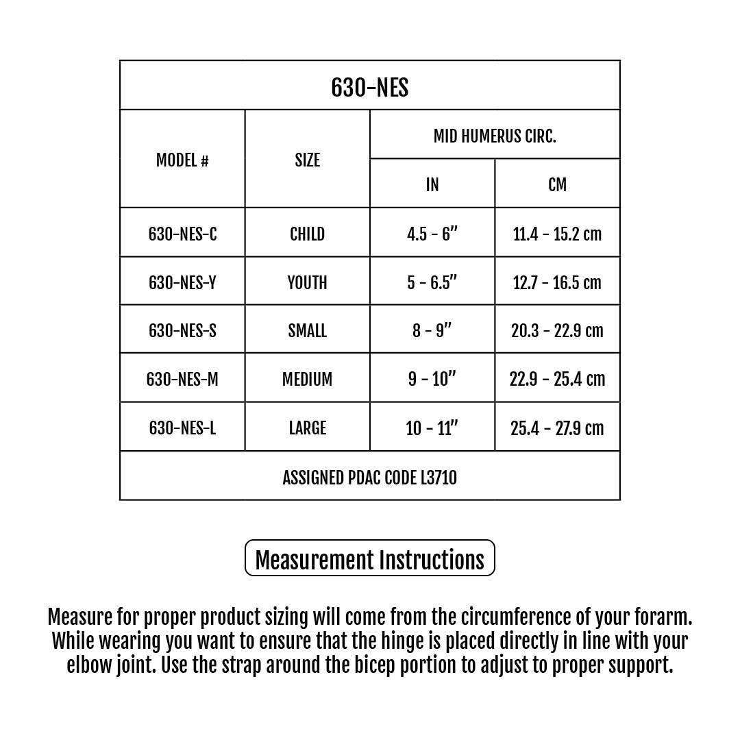 Sizing Chart