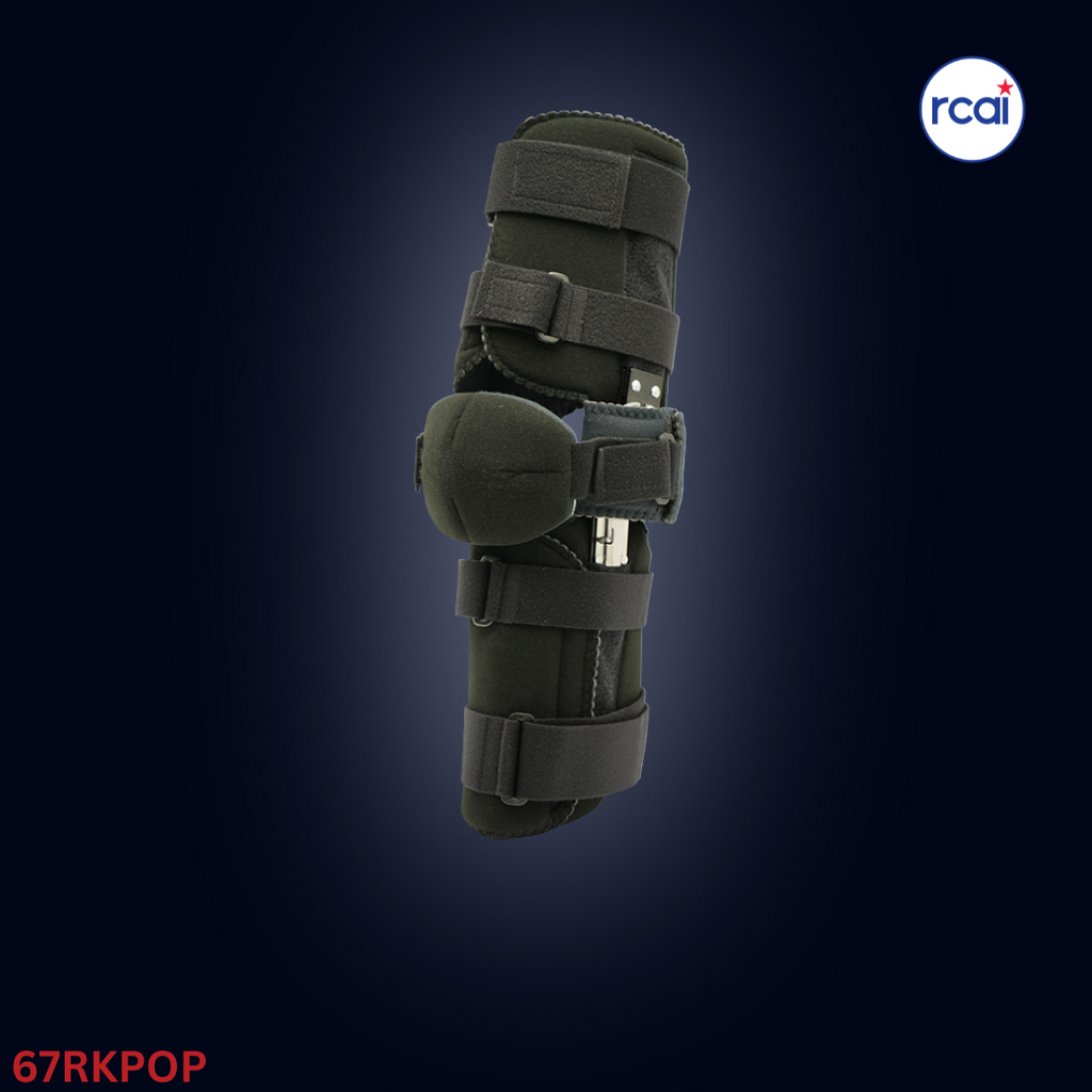 Ratchet Post Operative Pin (POP) Knee Brace