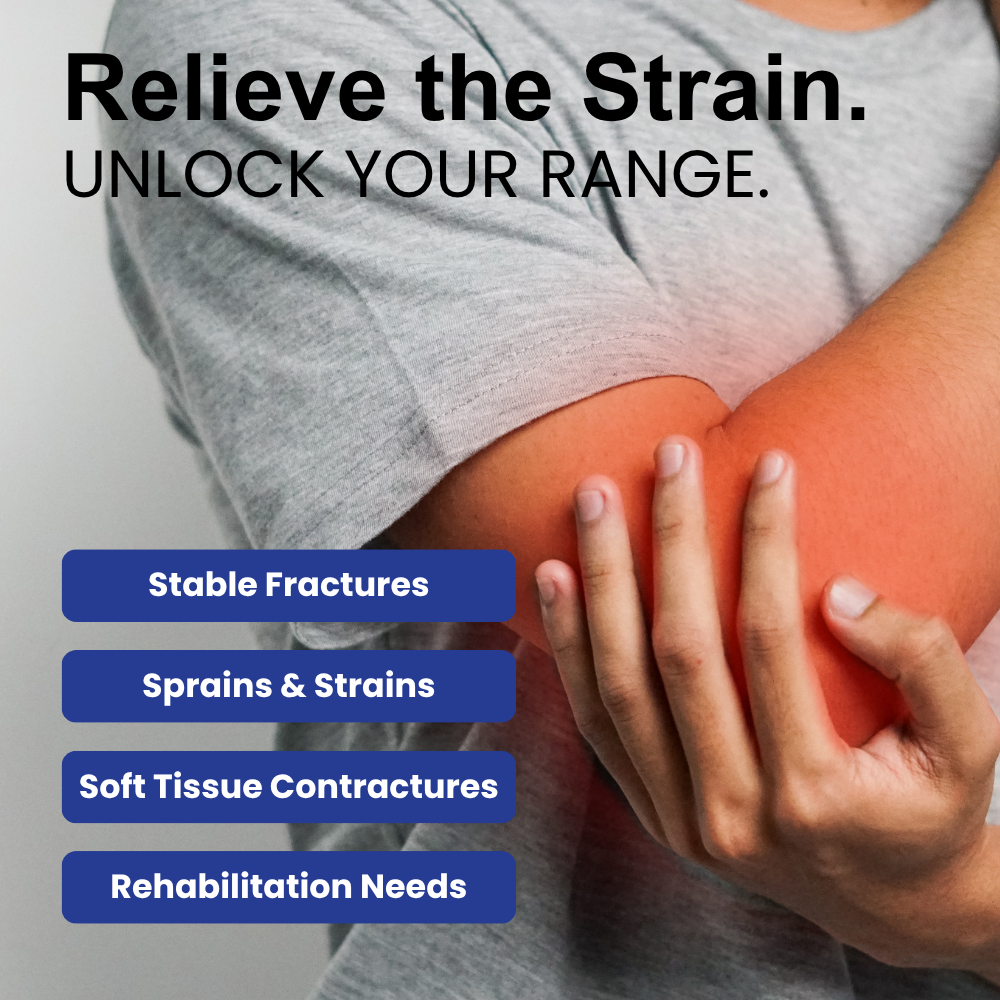 Universal ROM Elbow Brace - Precision Support for Recovery & Injury