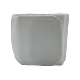 White padded infant shoulder immobilizer with zigzag stitching, made in the USA, best orthopedic braces by RCAI, ideal for.