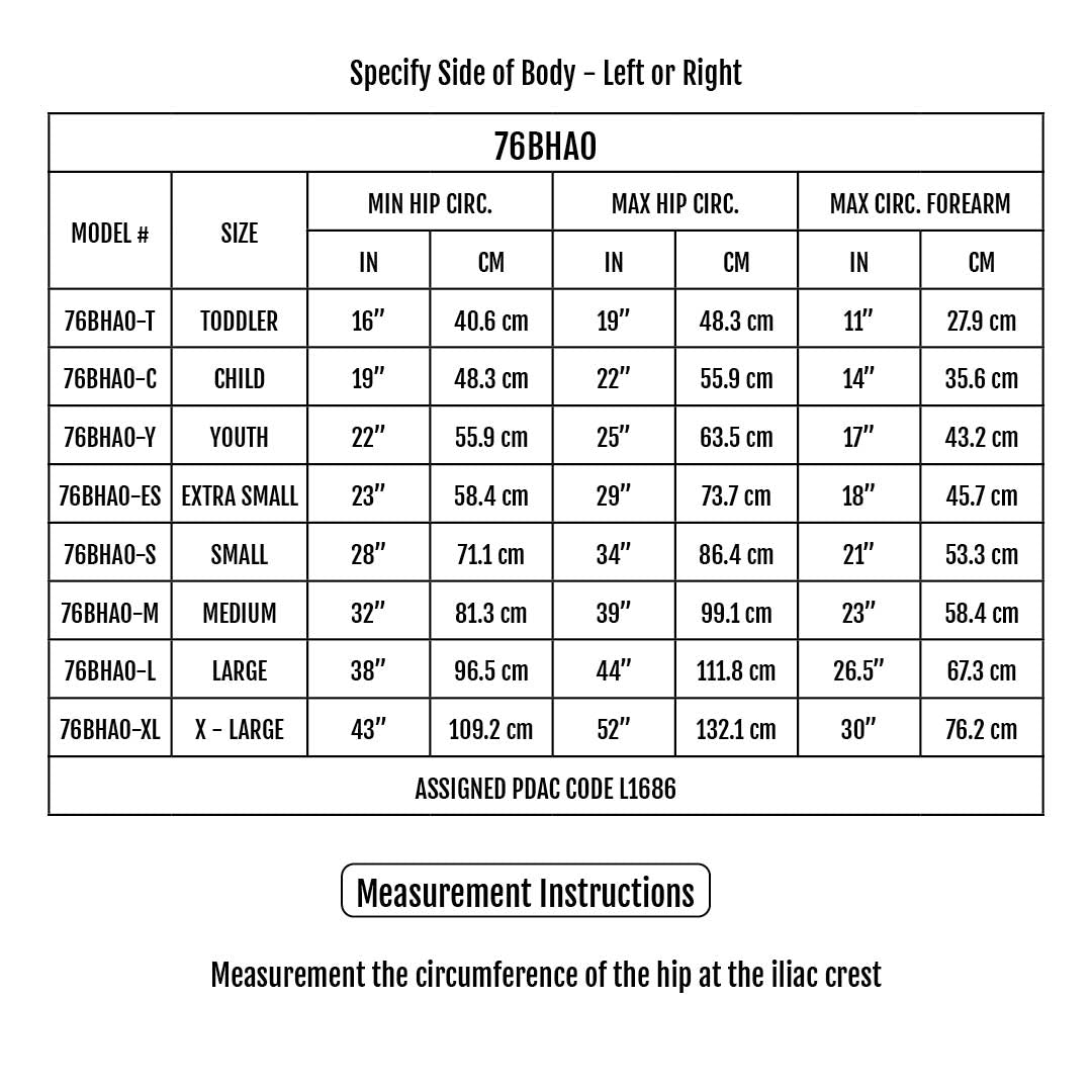 Sizing Chart
