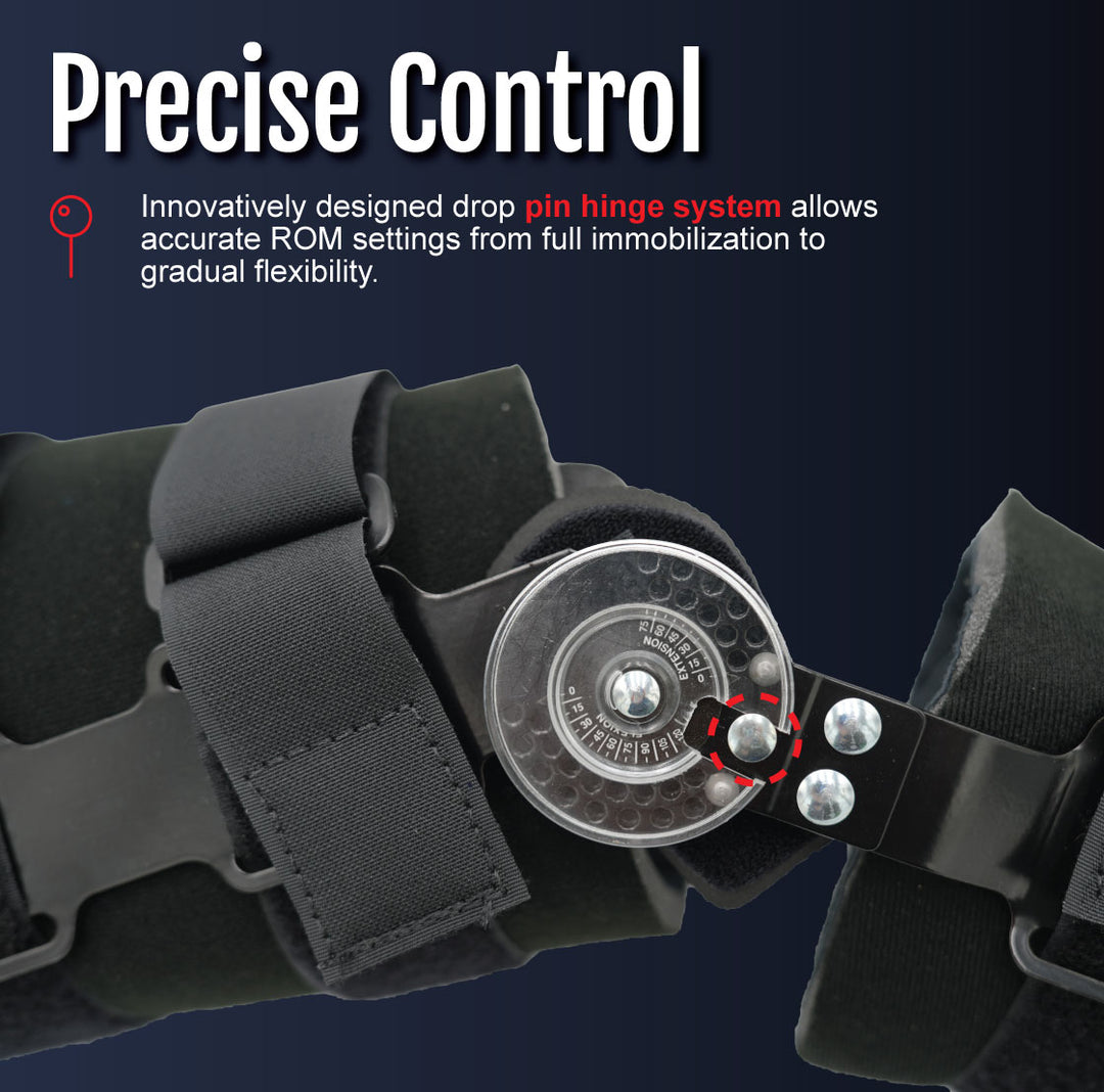 Post Operative Pin® (POP®) Knee Brace – Precise Recovery Support