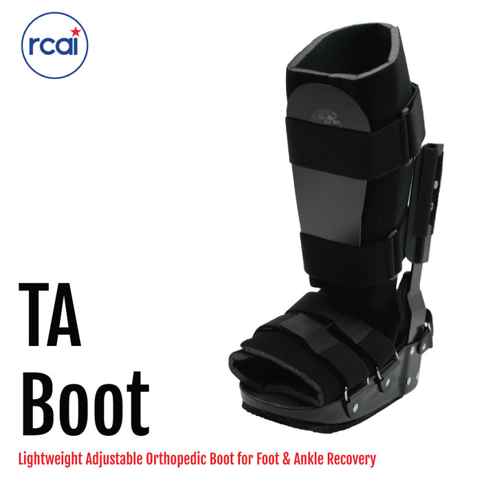 RCAI TA Boot - Lightweight Orthopedic Recovery Boot for Foot & Ankle