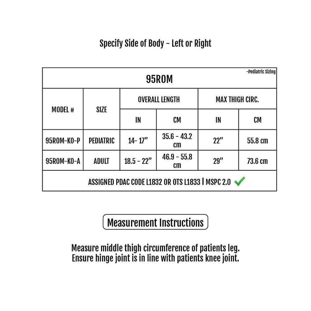 Sizing Chart