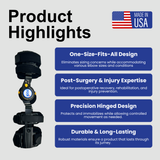 Universal ROM Elbow Brace - Precision Support for Recovery & Injury