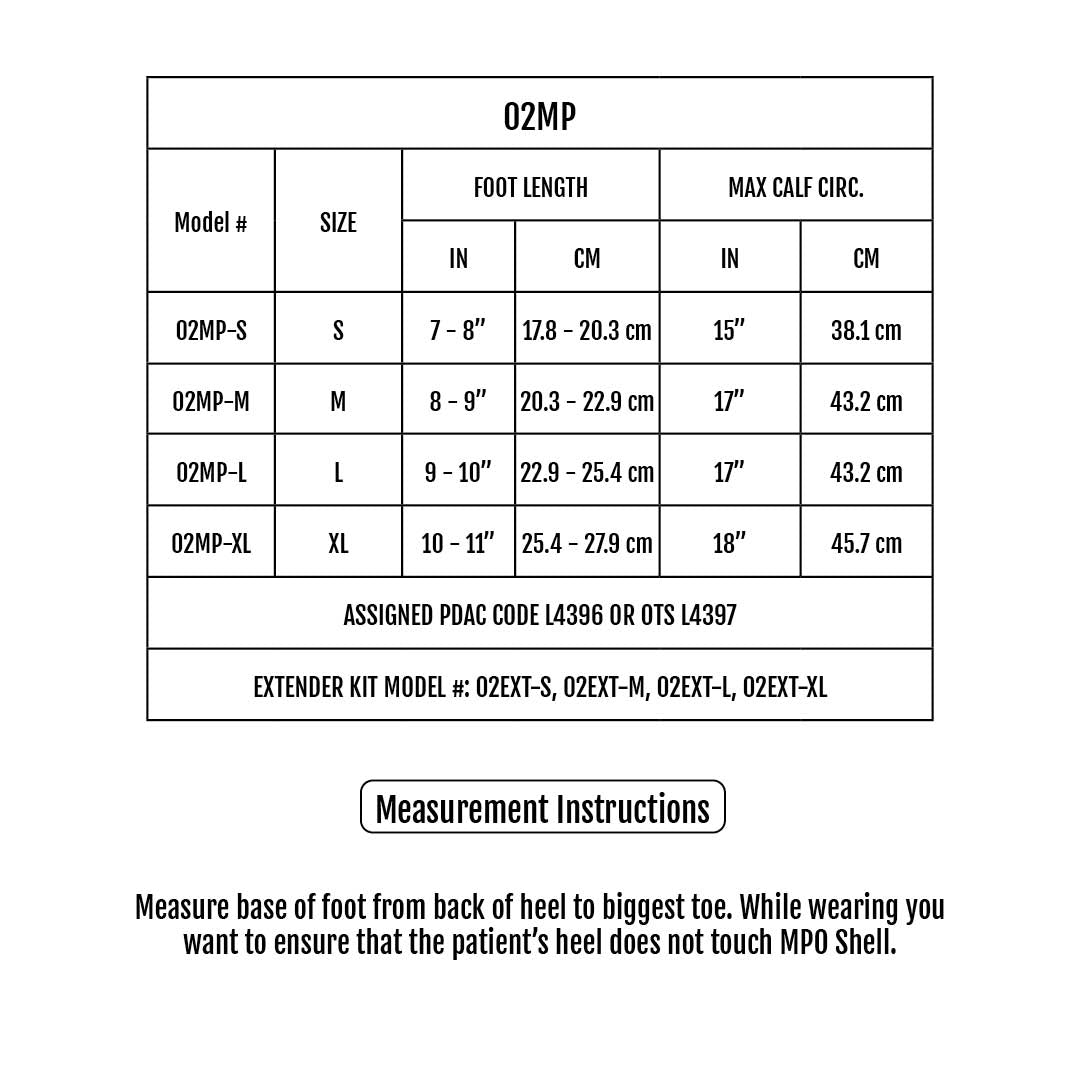 Sizing Chart