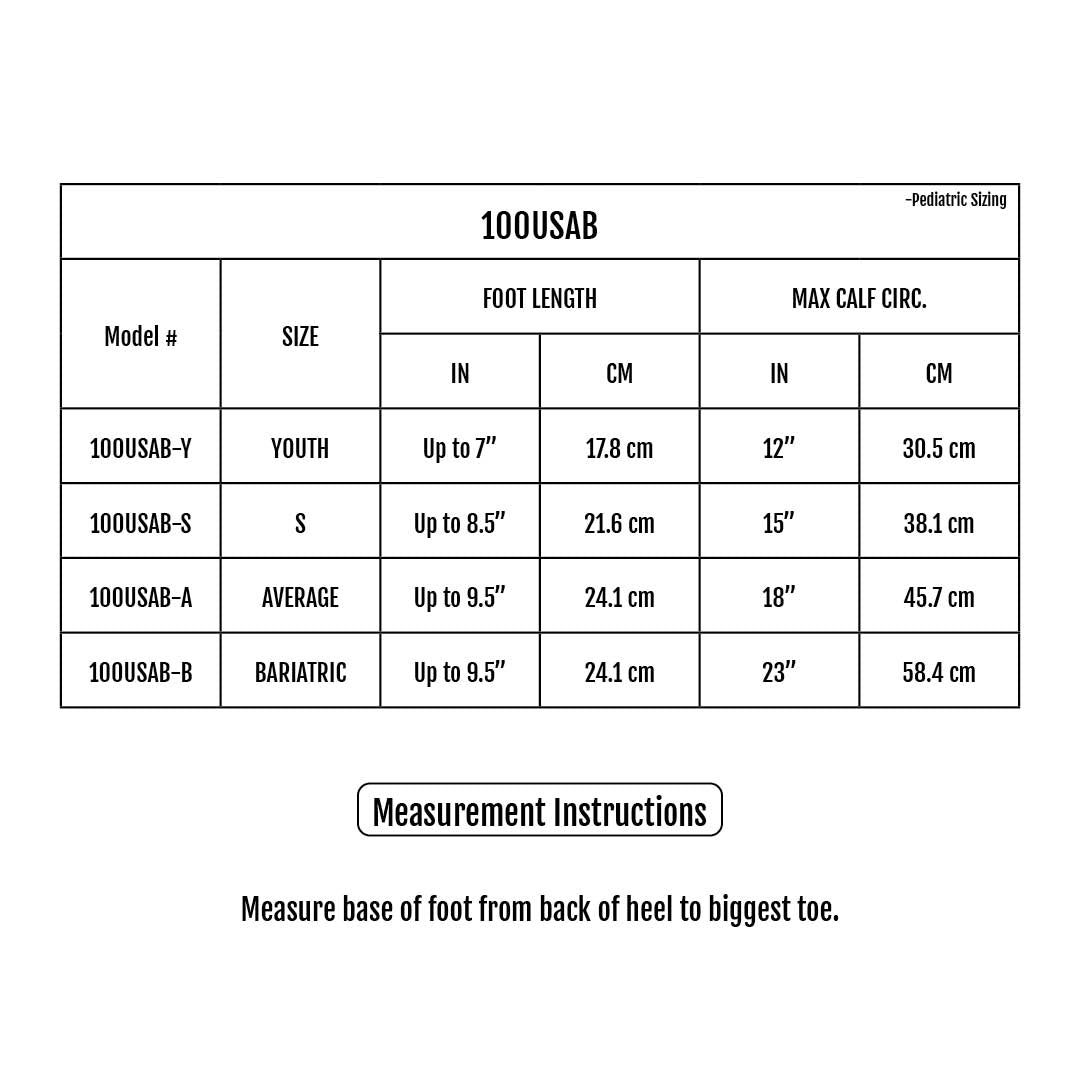 Sizing Chart