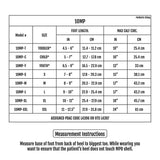 Sizing Chart