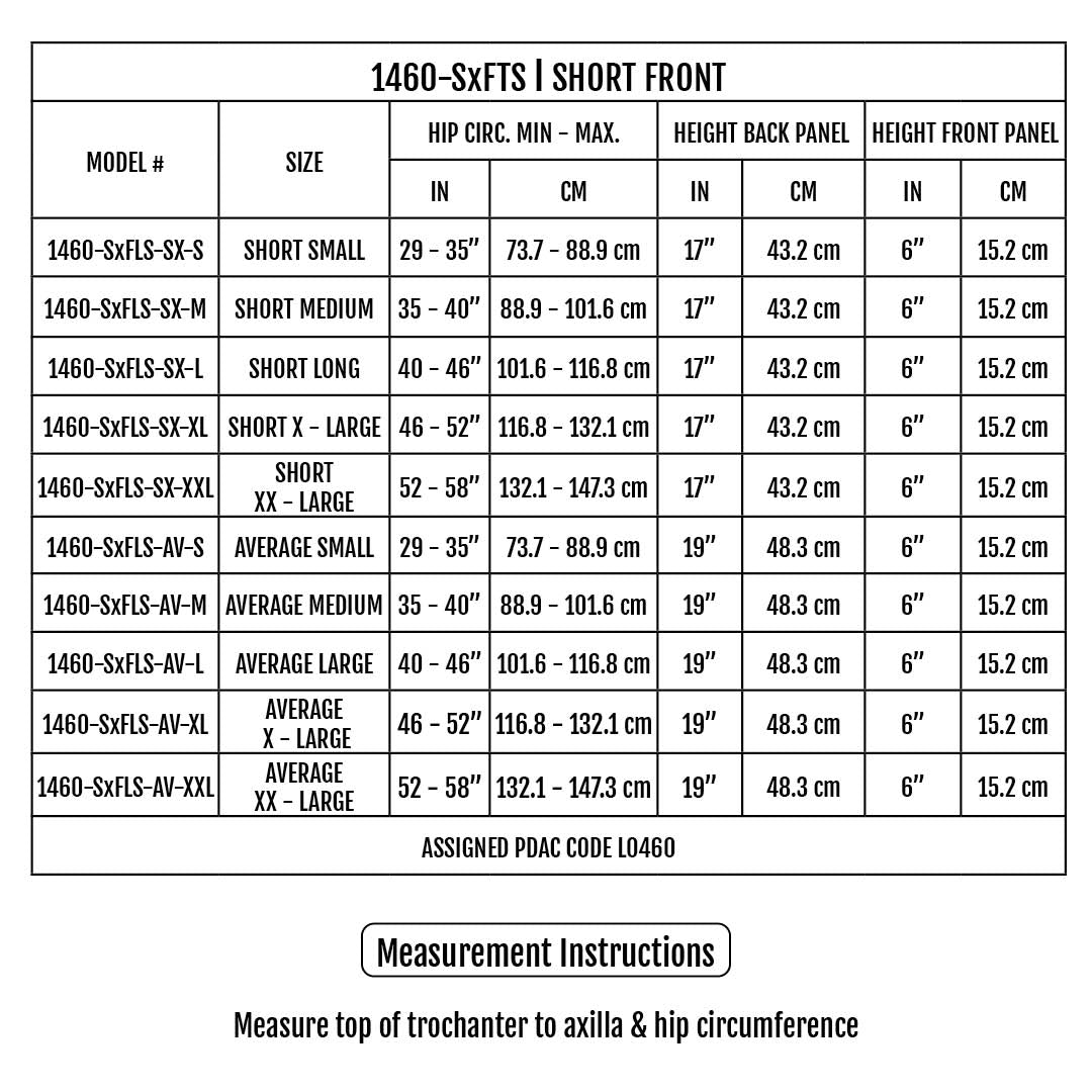 Sizing Chart