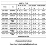 Sizing Chart