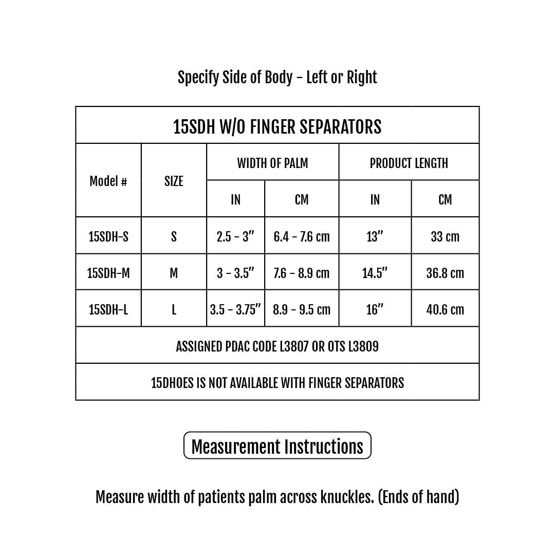 Sizing Chart
